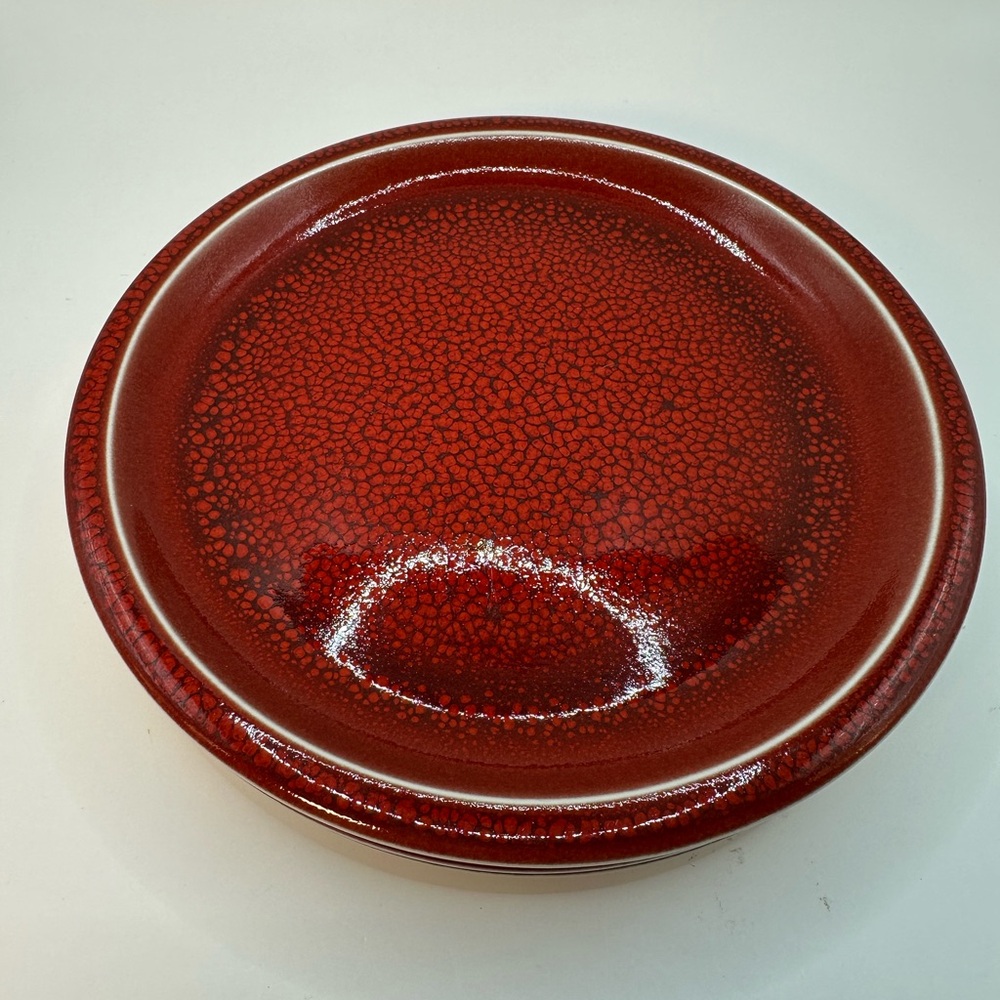Cantine by Jars France Red Salad Plates Set Of 4 Williams Sonoma. Reactive glaze